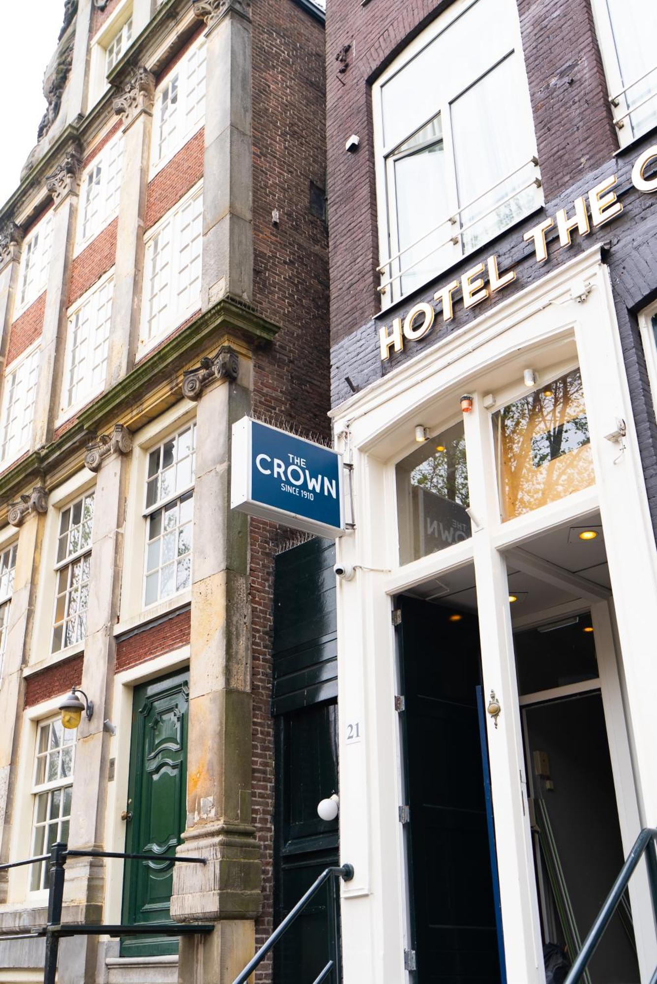 Crown Hotel Amsterdam Eksteriør billede