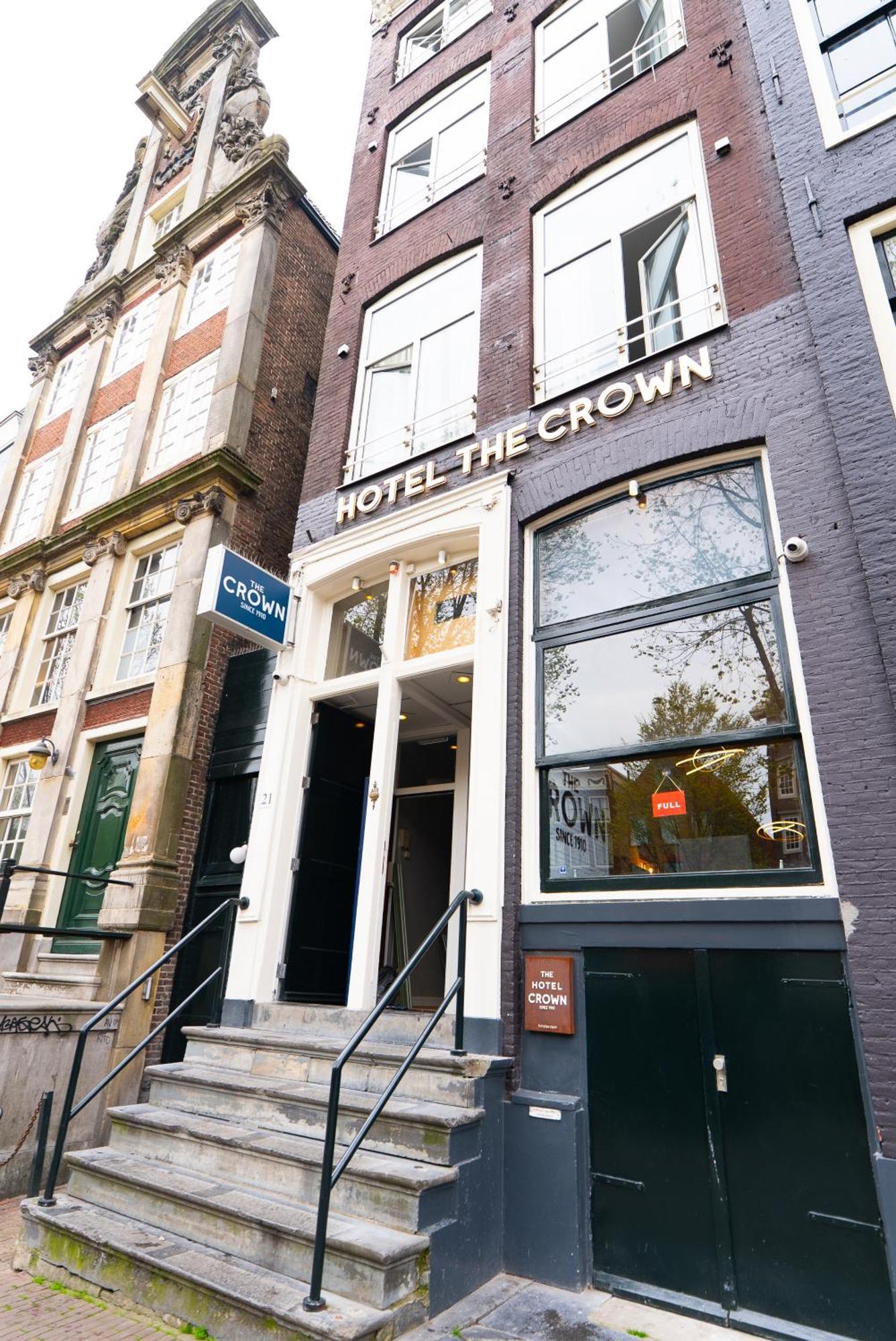 Crown Hotel Amsterdam Eksteriør billede